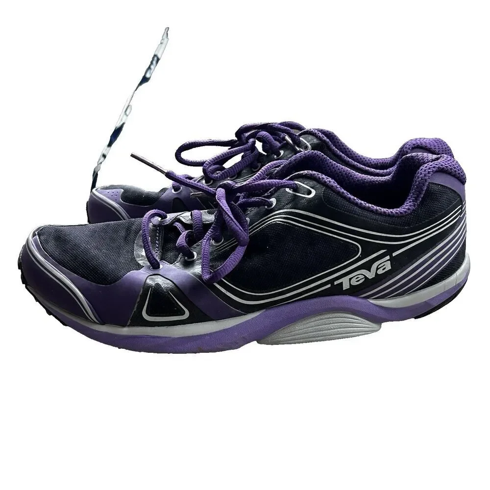 Teva Tevasphere Trail Running Shoes Sneakers Size 7.5 Purple Black Cross Train
